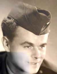 Ladislav Zošák - photo from criminal military service (1951)