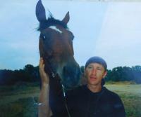 Jan Soldán v roce 1996, kdy jezdil dostih