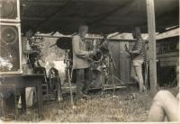 Orchestr Bissext na Antirockfestu v roce 1986 v Oskavě