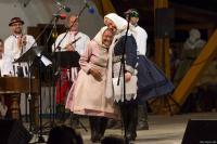 2017: Růžena Komosná s vnučkou Markétou Maláníkovou při slavnostech ve Tvrdonicích