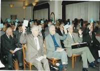 Štefan Maďar at the meeting of political prisoners