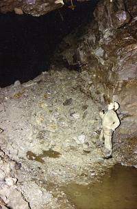 Rudné doly Zlaté Hory / ústí dobývacího prostoru