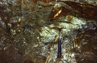 Rudné doly Zlaté Hory / ložisko rudy mědi