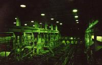 Rudné doly Zlaté Hory / úpravna rudy v noci