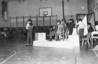 Hornické učiliště / Vysoká Pec u Příbrami / první vystoupení kapely