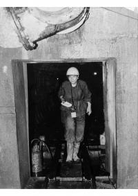 Marie v tunelu na metru 1978