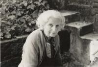 Marie Kašparová, roz. Hojná, maminka pamětnice