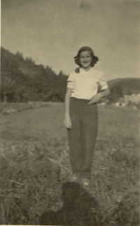 Emilie at the age of fourteen