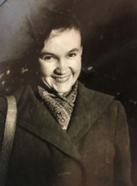 Dobová fotografia Márie Ševčíkovej