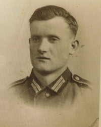 Strýc Alois Zatloukal z Urlichu, který padl ve wehrmachtu