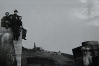 na komíně, hrad Hornberg