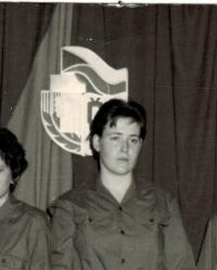 Young member of the Czechoslovak Union of Youth