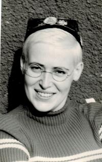 Mina in Israel in summer 1968