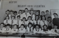 Dětství - třídní fotografie