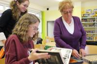 Nahrávání rozhovoru pro projekt Příběhy našich sousedů