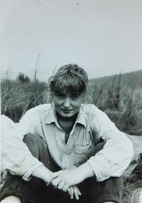 Dana Krejčí (Foukalová) v roce 1987