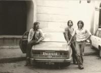 Radomil Vyoral  v poutním místě Panny Marie Čenstochovské v Polsku asi v roce 1981