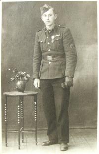 Jaroslav Pokrupa v roce 1945