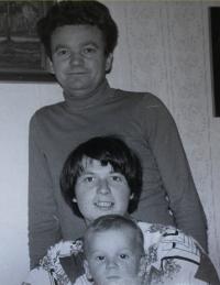 Zdeňkův bratr František s rodinou