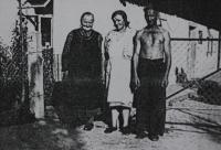 Zdeněk's grandmother, mother and father