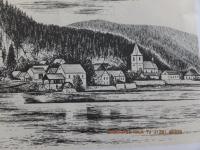 Těchenice - maželova rodná vesnice