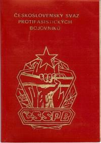 Membership card of Božena Kopcová (Union of Fighters Against Fascism)