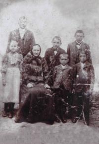 Family of Blažena Hokrová´s husband