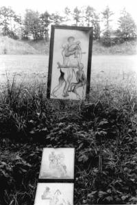 Výstava na Šibeníku v Uničově v roce 1986