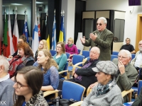 Jan Šolta na setkání v Evropském domě v Praze