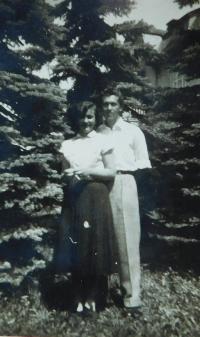 Jaroslava Hynková s manželem Václavem Hynkem