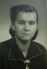 Jaroslava Hynková v roce 1950