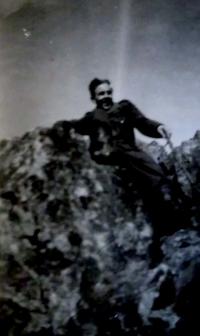 Peter Bedlek - photo from criminal military service (1952)