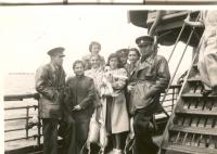 Emigration from France to England, the ship Neuralia, June-July 1940