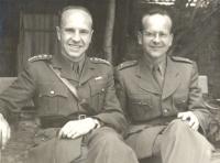 Brothers Luboš and Miloš Nováks, Oxford, England 1942