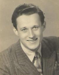 Vladimír Měřínský jako student v Brně 1953-55