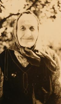 Grandmother Barbora Skokanová