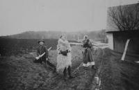 Masopust ve Štědrákově Lhotě v roce 1948