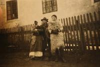 Masopust ve Štědrákově Lhotě v roce 1948