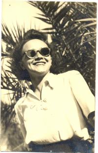 Angela Bajnokova in 1950