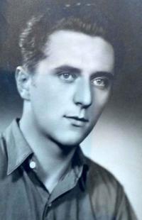 Milan Fekiač - photo from study times (1952)