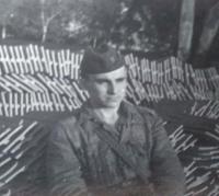 Milan Fekiač - photo from criminal military service (1953)