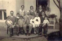 Děda Franja Kolaček a rodina v roce 1930