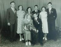 Wedding photos of Alois and Victoria Kubicek