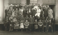 Dairy plant staff, Jaroměř 1945