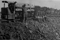 V PTP v Horní Suché v roce 1952