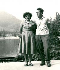 Jaroslav Bílek s manželkou