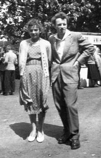Jaroslav Bílek s manželkou