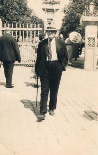 Jitka's grandfather Vilém Lustig, 1930s