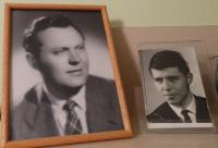 Fotografie manžela a syna