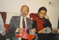 S dcerou Zuzanou, Praha, cca 2005